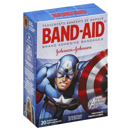 Band-Aid Marvel Adhesive Bandages (20 ct)