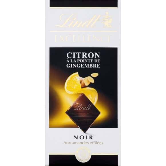 Lindt - Limone mit einem hauch von ingwer feinherb