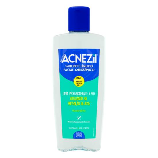 Acnezil sabonete líquido facial (200ml)