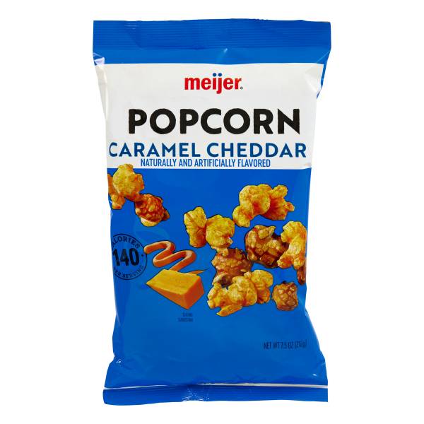 Meijer Caramel Cheddar Flavored Popcorn (7.5 oz)