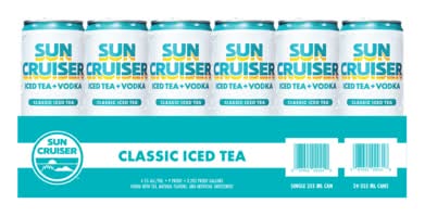 Sun Cruiser Ready To Drink Vodka, Classic Iced Tea (24 x 12 fl oz)