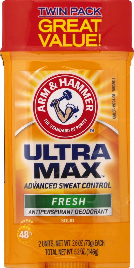 Arm & Hammer Ultra Max Sweat Control Fresh Antiperspirant Deodorant