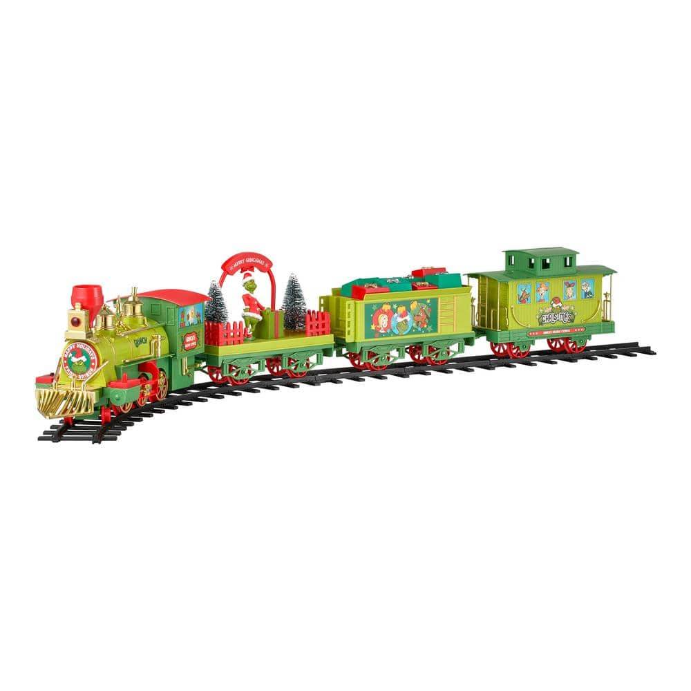 36-Piece Battery Operated Grinch Holiday Express Train