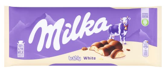 Milka Bubbly White (95g)