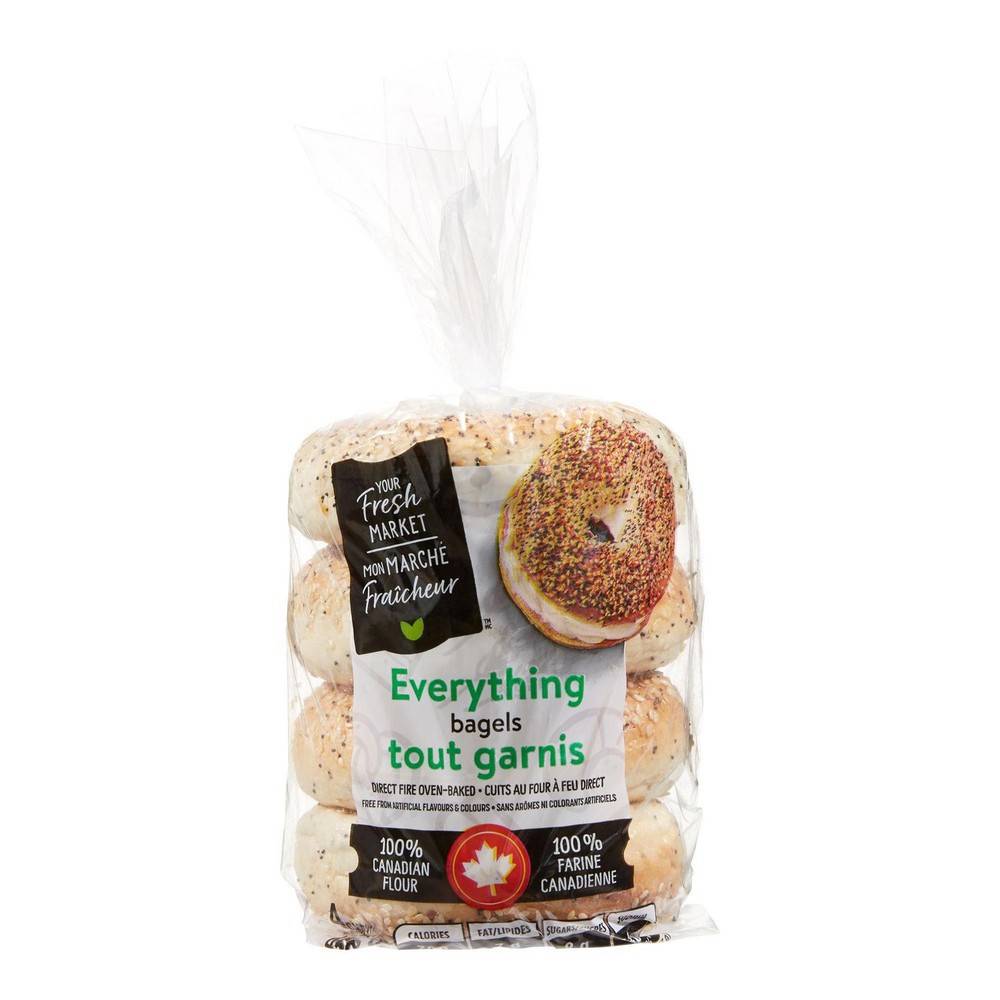 Your Fresh Market Everything Bagels (450 g)