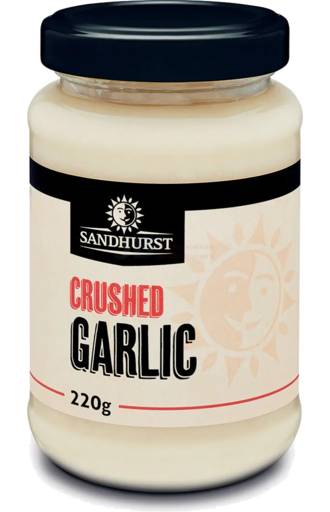 Sandhurst Crushed Garlic (220g)