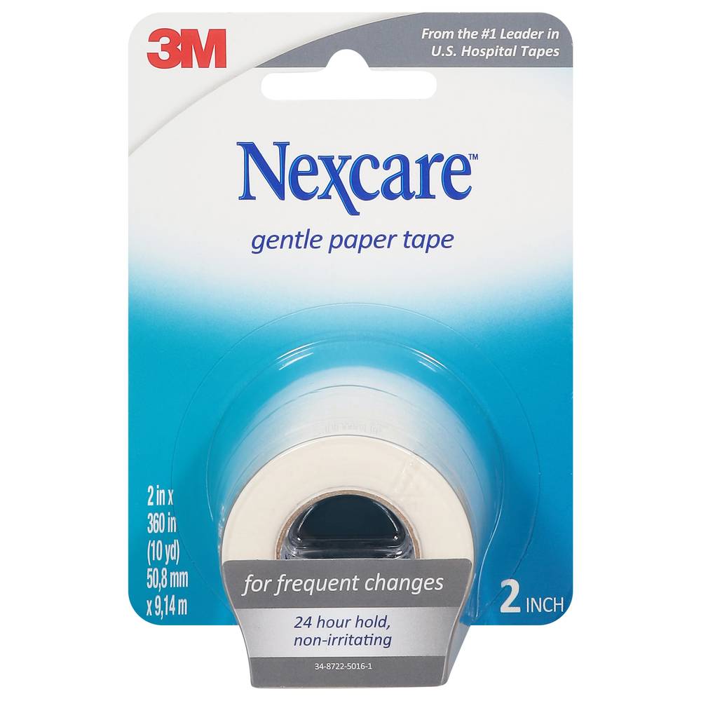 Nexcare 2" Non-Irritating Gentle Paper Tape (1.6 oz)