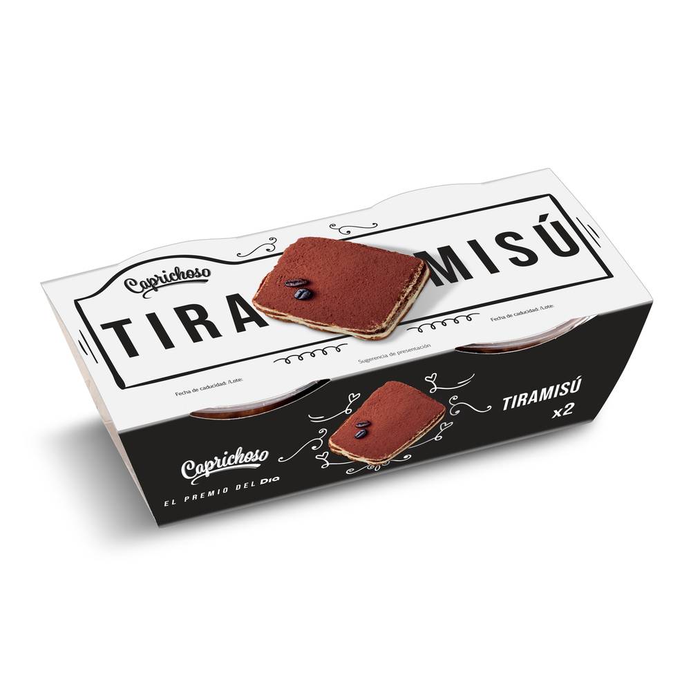 Tiramisú Caprichoso Dia Pack 2 X 90 G