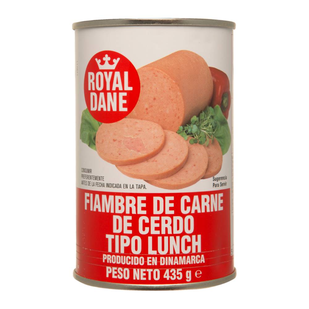 Jamonilla Royal Dane De Carne De Cerdo Tipo Lunch Lata 435Gr