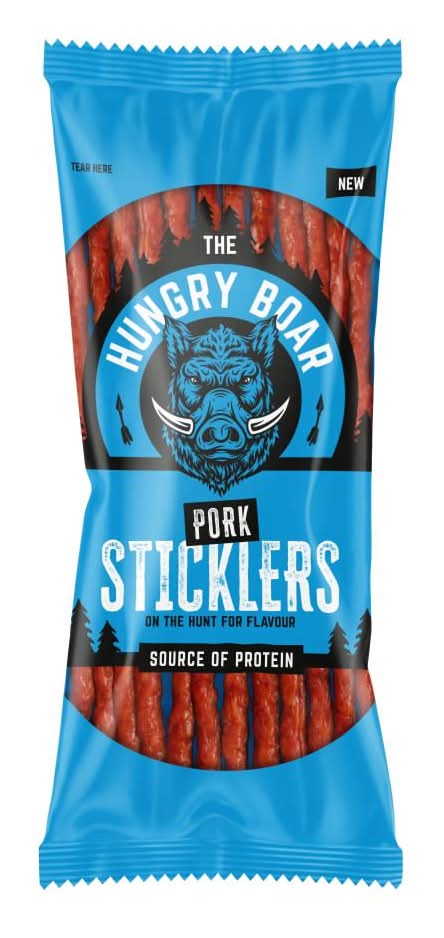 The Hungry Boar Pork, Protein Sticklers (50g)