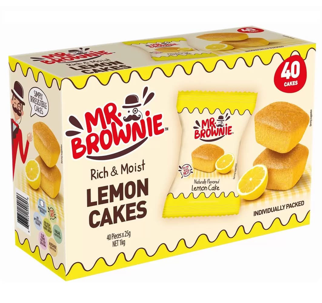 MR.BROWNIE レモンケーキ 25gX 40個