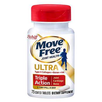 Schiff Move Free Ultra Triple Action Tablets (75 ct)