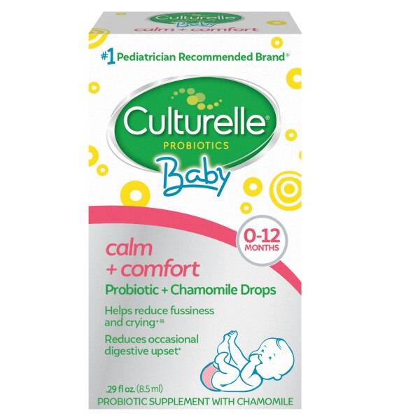 Culturelle Baby (0-12 months) Digestive Calm & Comfort Probiotic Drops (0.29 fl oz)