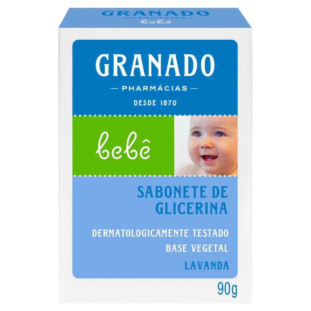 Granado sabonete infantil em barra lavanda bebê (90g)