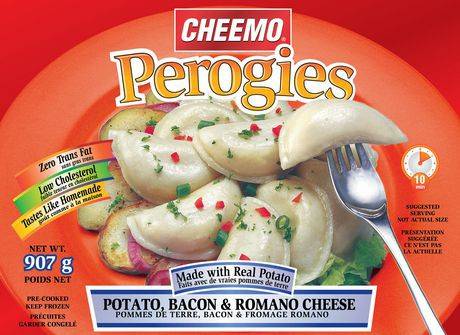 Cheemo Potato Bacon & Romano Cheese Perogies (907 g)