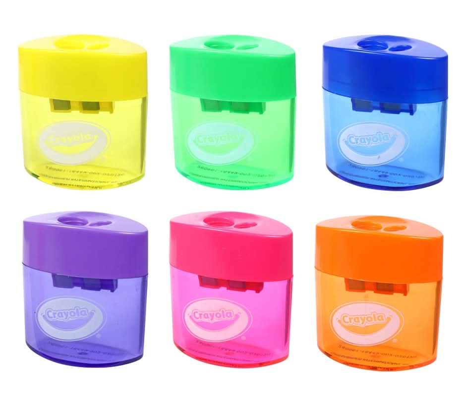 Crayola Crayon and Pencil Sharpeners, 1x2x2.125 in.