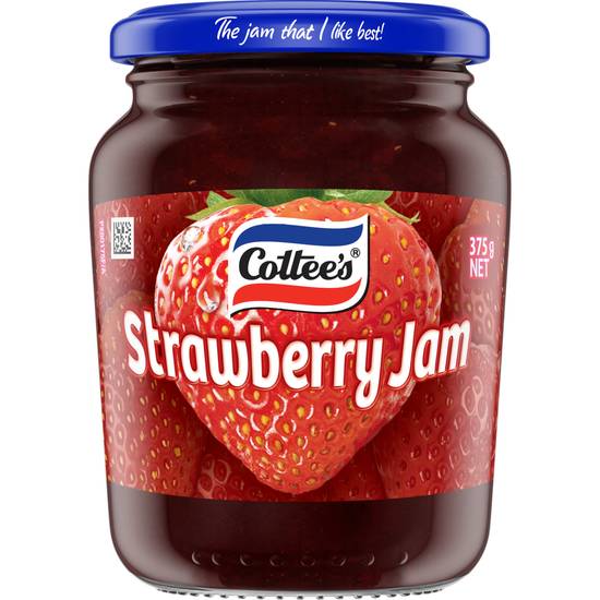 Cottee's Jam Strawberry 375g