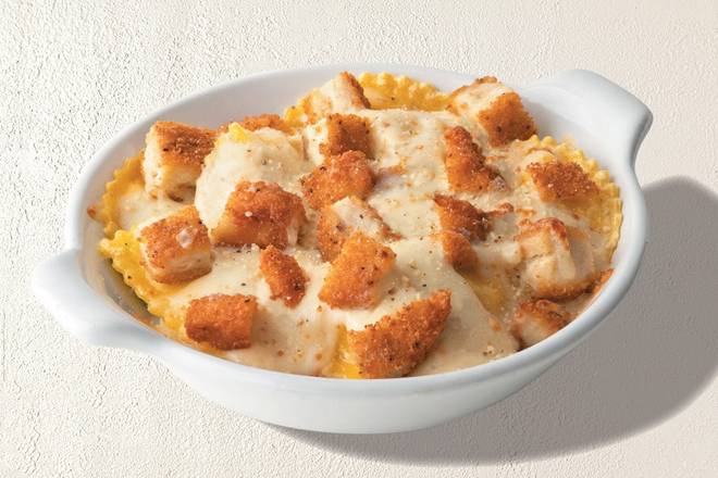 Chicken Ravioli Alfredo