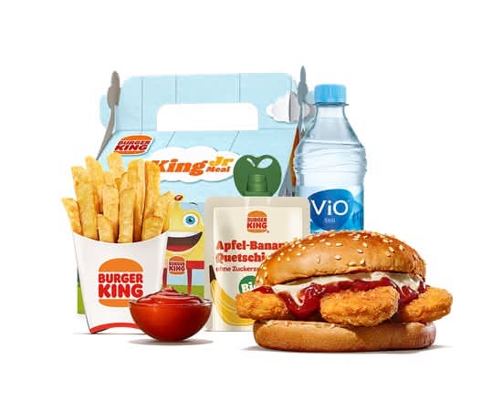 King Jr.® Meal Ketchup Nugget Chicken Burger