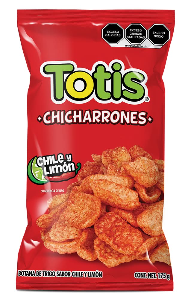 Totis · Botana de harina chicharrón (175 g)