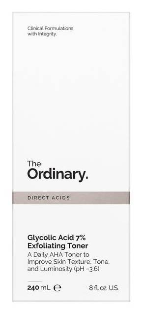 THE ORDINARY GlycoA 7% Exf Ton 240ml
