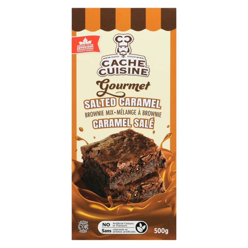 Cache Cuisine Salted Caramel Brownie Mix (500 g)