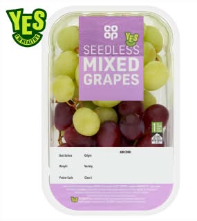 Co-op Mixed Grapes 500g