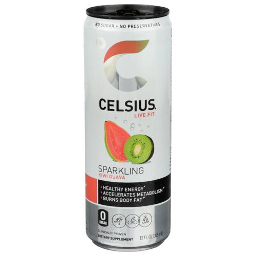 Celsius Kiwi Guava Sparkling Energy Drink