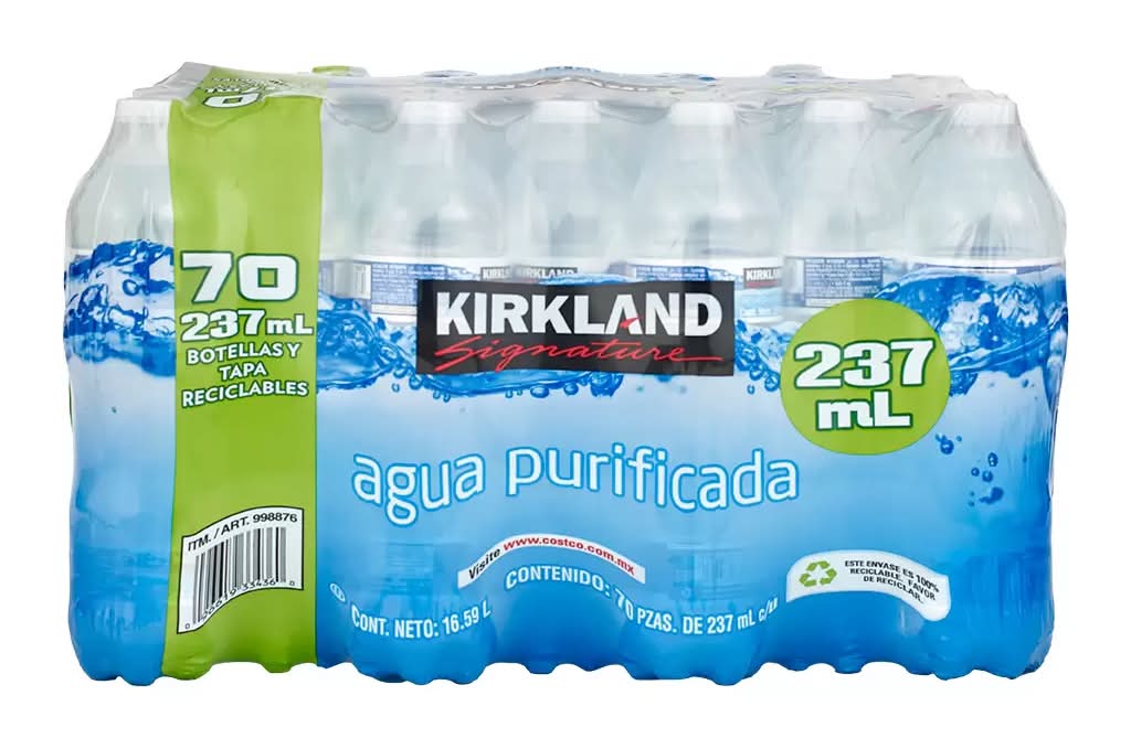 Kirkland Signature · Agua purificada (70 x 236 ml)