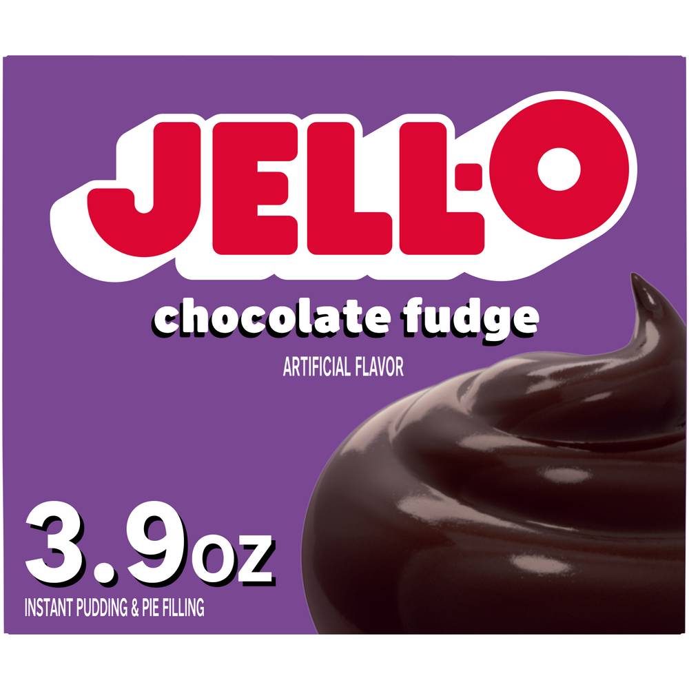 Jell-O Chocolate Fudge Pudding & Pie Filling (3.9 oz)