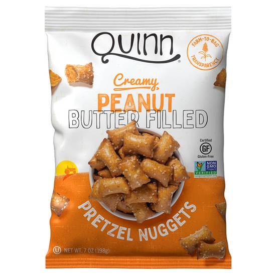 Quinn Peanut Butter Filled Pretzel Nuggets 7oz