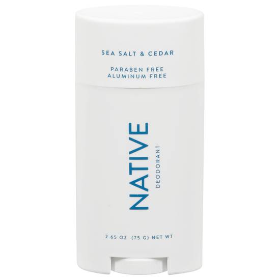Native Sea Salt & Cedar Deodorant