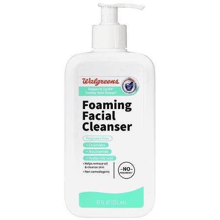 Walgreens Foaming Facial Cleanser Fragrance Free (12 fl oz)