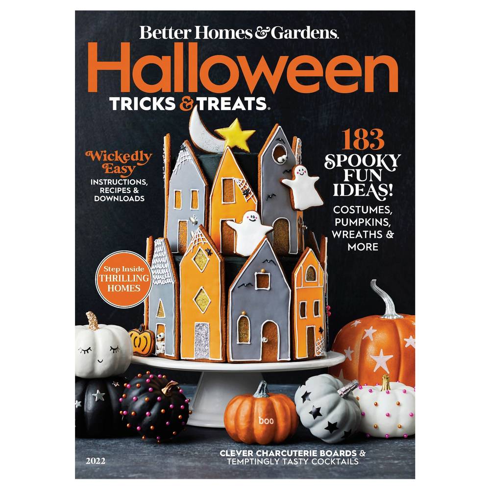 Better Homes & Gardens Halloween Tricks & Treats Magazine 2022