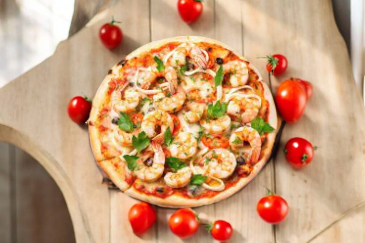 🍕 🍅 Pizza Fruits de Mer 🦐🦑
