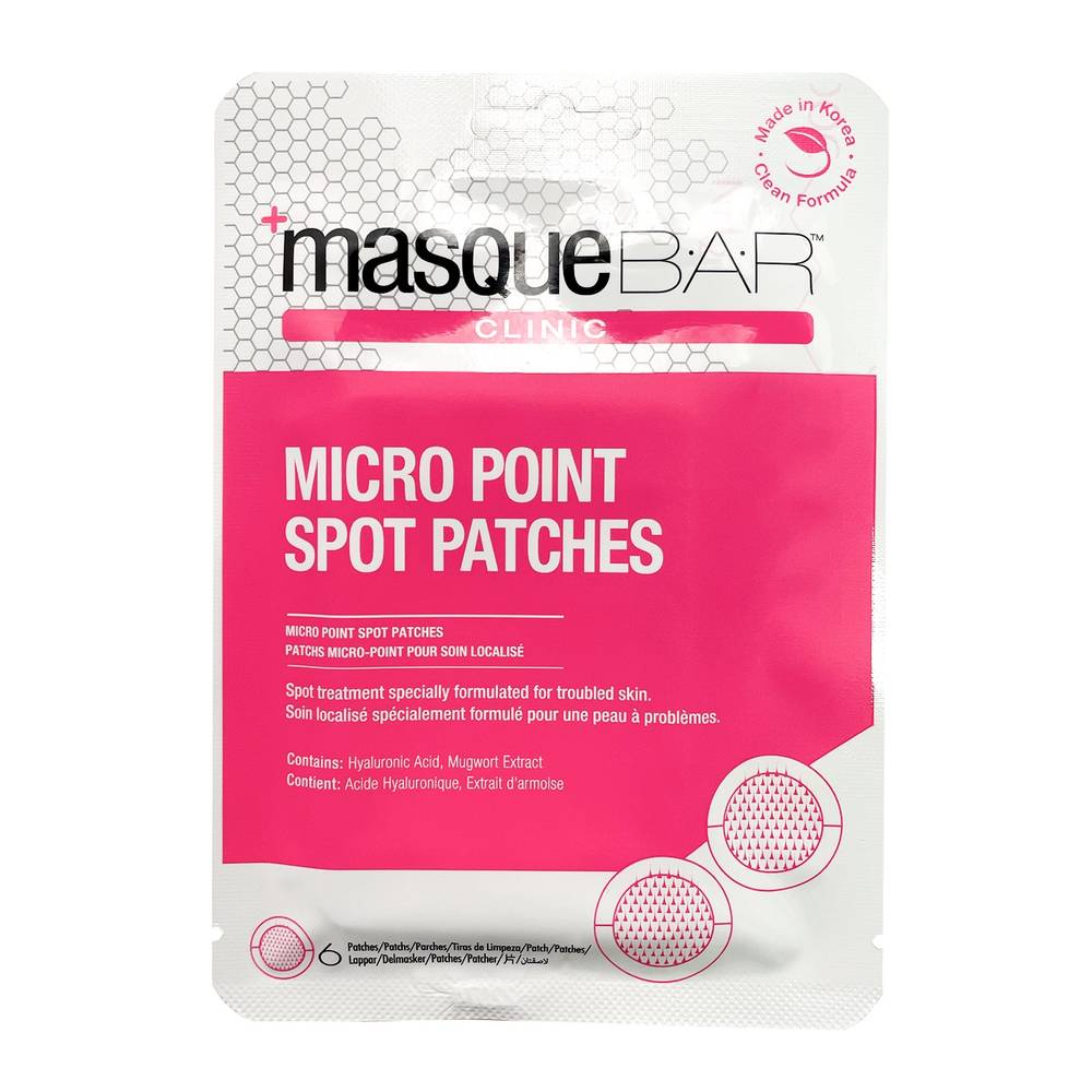 Masque Bar Micro Point Spot Patches - 6 Ct