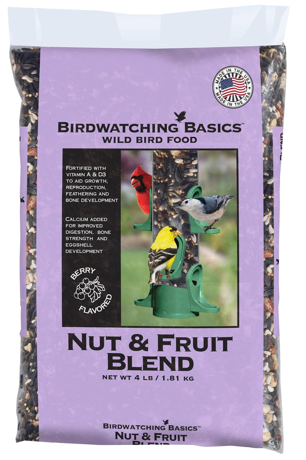 Red River Commodities Nut and Fruit Blend Ready-to-use Millet Bird Food 7-lb | 1164