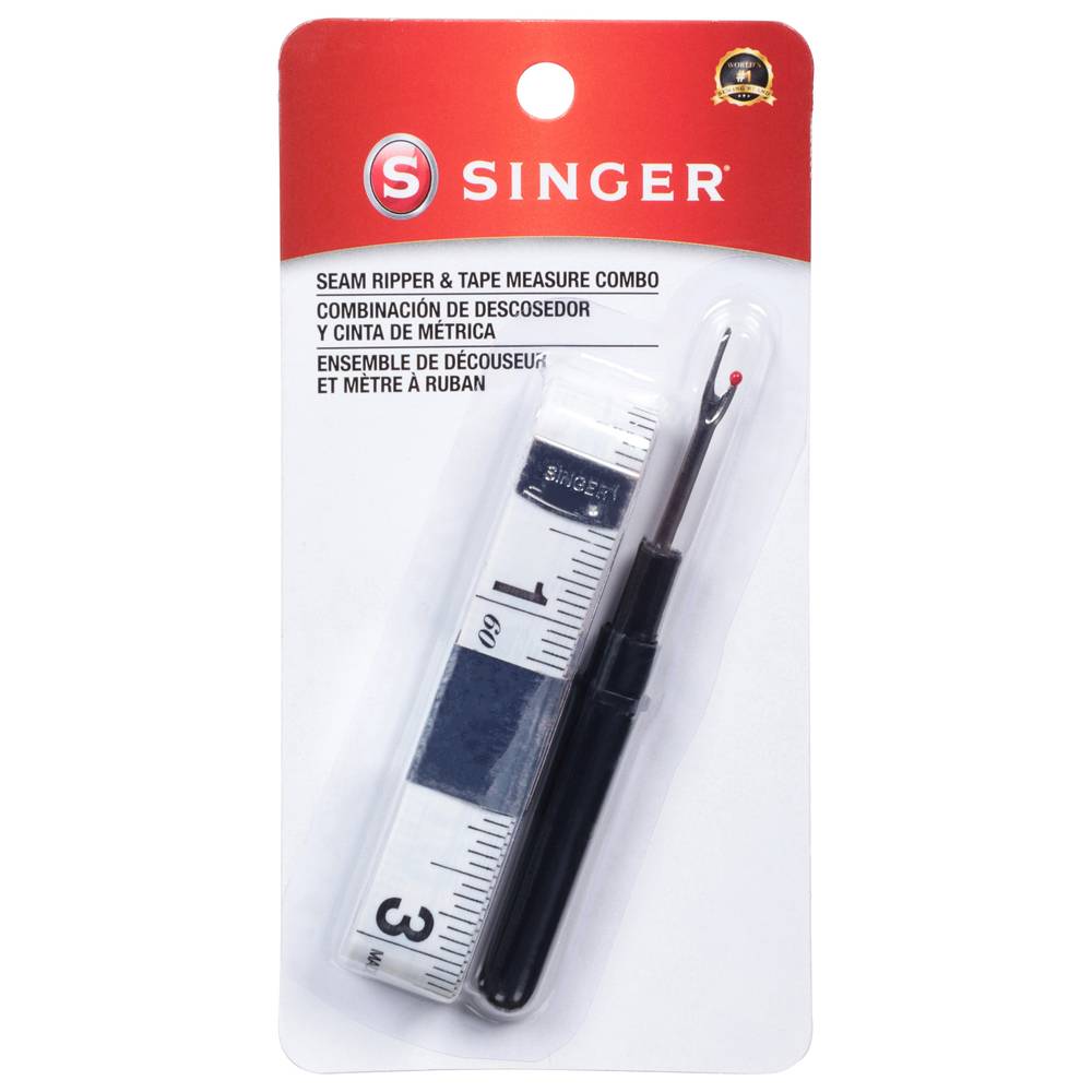 Singer Seam Ripper & Tape Measure Combo (0.32 oz)