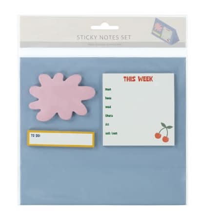 Sticky Notes Set Blue