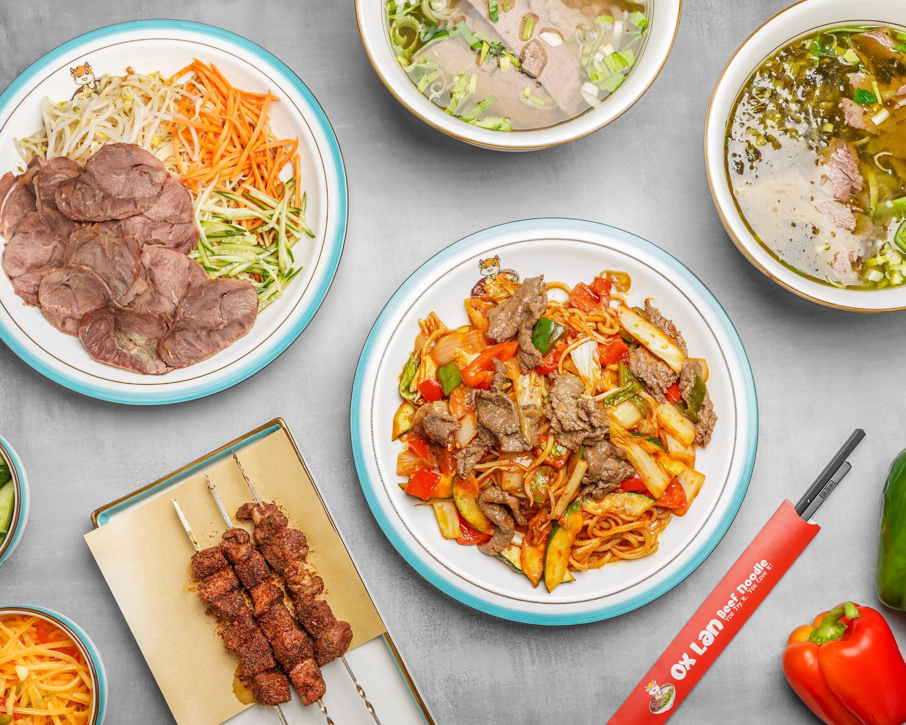 Beställ från Ox Lan Beef Noodle – meny och priser – hemkörning i ...