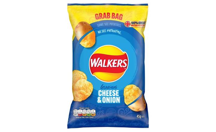 Walkers Cheese & Onion 45g (401146)