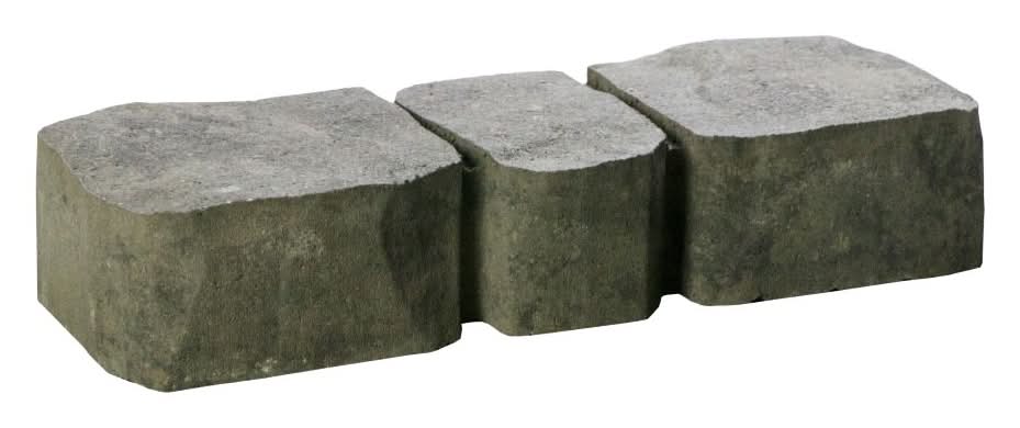 Oldcastle Haloedge 15.75-in L x 5.25-in W x 3-in H Gray Concrete Straight edging stone