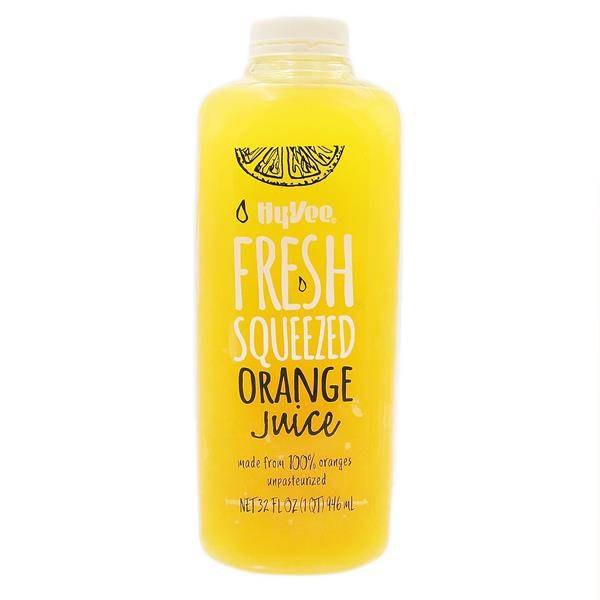 Hy-Vee Fresh Squeezed Orange Juice (32 fl oz)