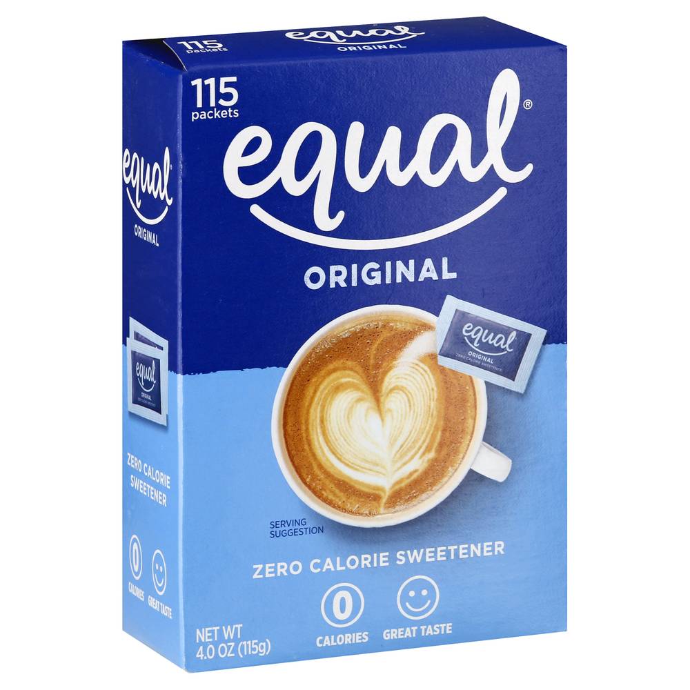 Equal Original Zero Calorie Sweetener (4 oz, 115 ct)