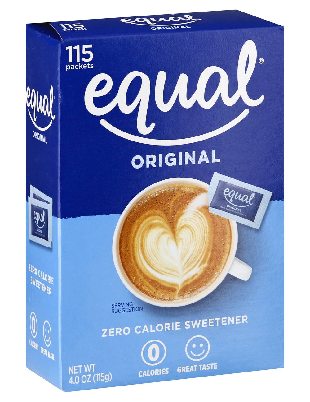 Equal Original Zero Calorie Sweetener (4 oz, 115 ct)