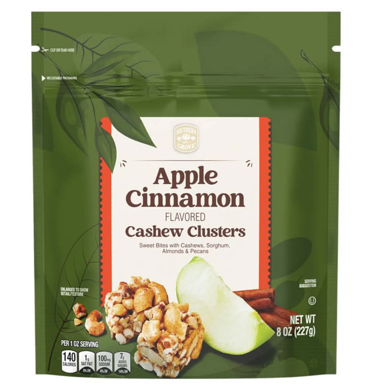 Southern Grove Cashew Clusters, Apple Cinnamon (8 oz)