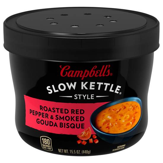 Campbell's Slow Kettle Roasted Red Pepper & Smoked Gouda Bisque (15.5 oz)