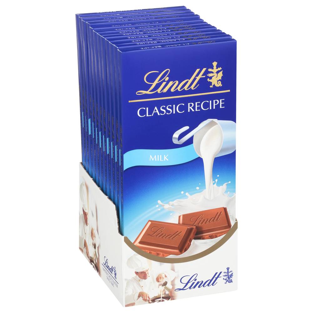 Lindt Classic Recipe Milk Chocolate (4.4 oz)