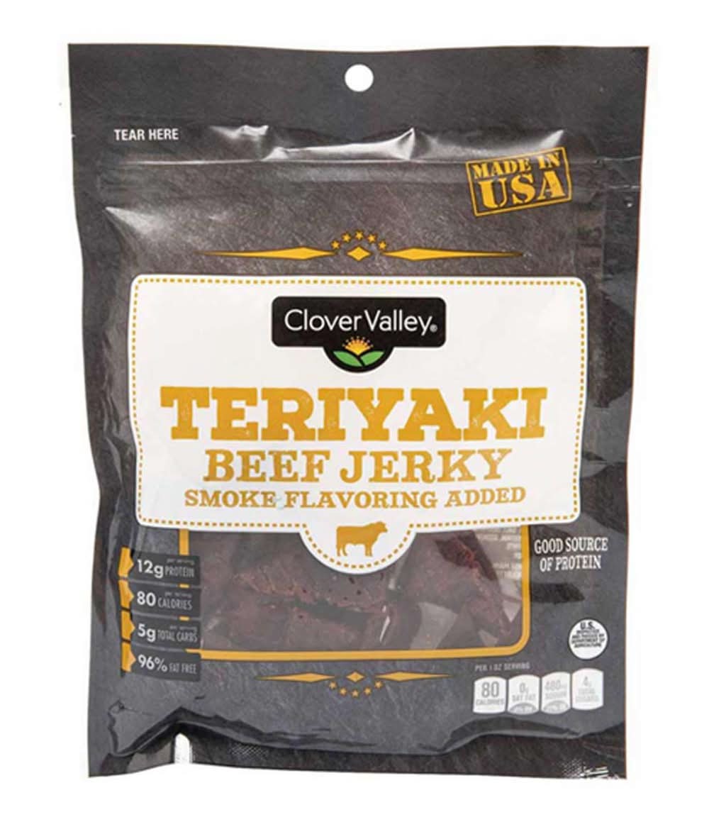 Clover Valley Beef Jerky, Teriyaki (2.4 oz)