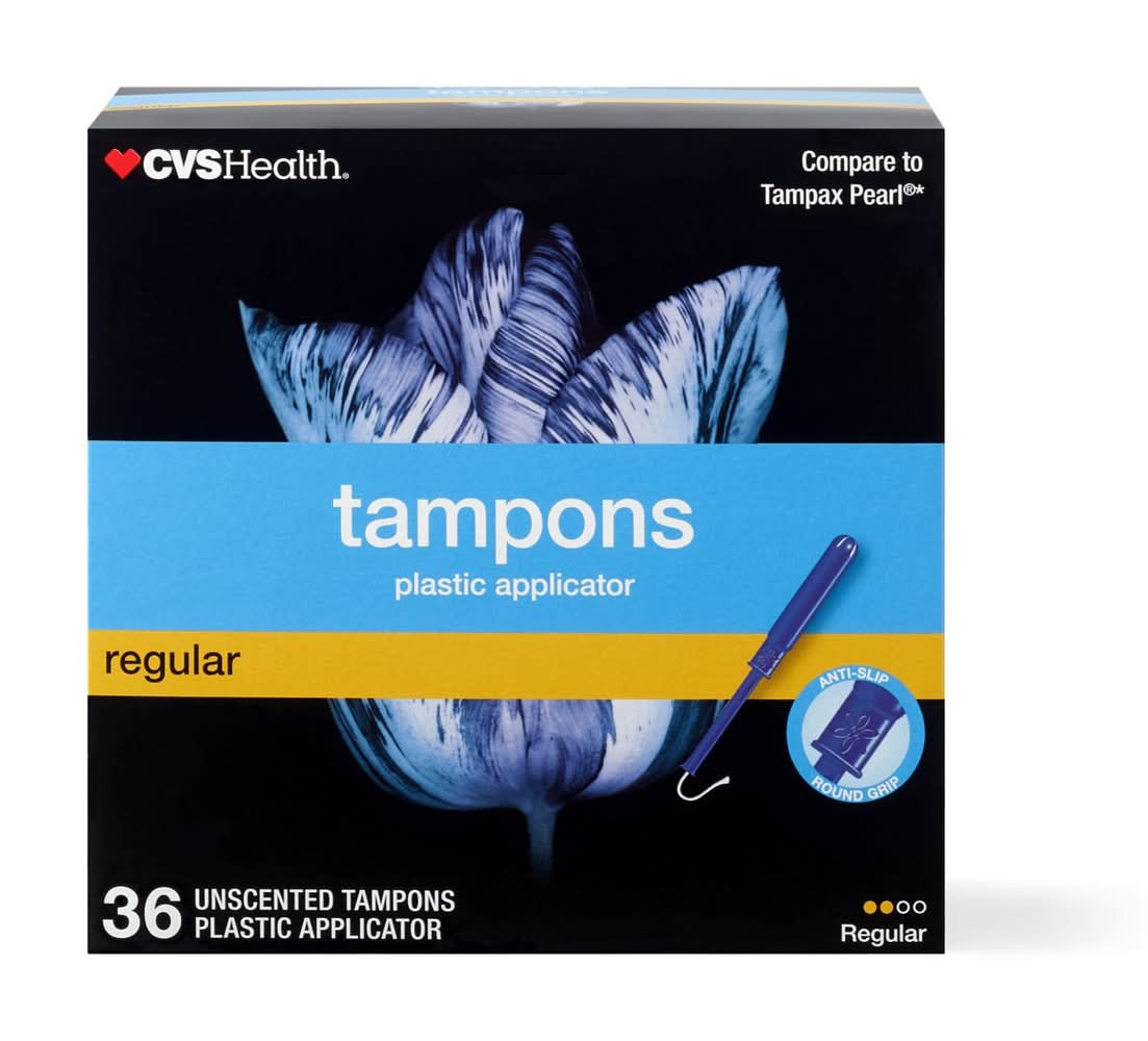 CVS Pharmacy Regular Absorbency Tampons (40 ct)